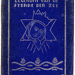 Bidweg van de Sterre der Zee Blauwe kaft boekje Legenden van de Sterre der Zee originele druk 1930