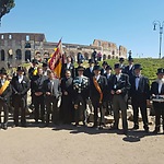 400 jarig bestaan gevierd met ondermeer een bezoek aan de stad ROME.