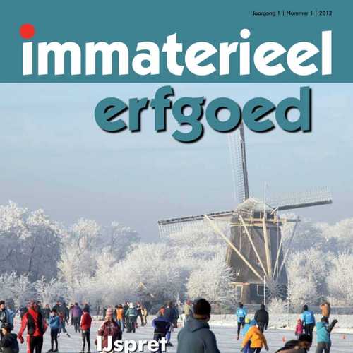 Immaterieel Erfgoed 2012-1 cover