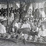 Historische foto, ca. 1915 van fotografe Augusta Curiël. Bron: Surinaams Museum