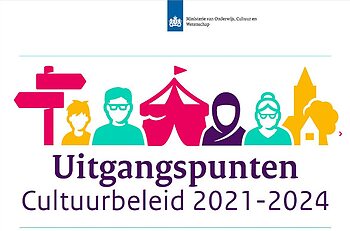 Cover Uitgangspunten Cultuurbeleid 2021-2024