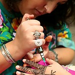 Hennakunst henna aanbrengen 2