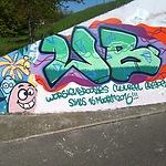 Brabants worstenbroodje graffiti.JPG