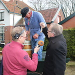 Haringuitreiking in Niekerk radiointerview over kwaliteit van de haring img_2449