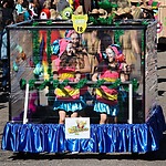 Grote Zwaagse Carnavalsoptocht 06 optocht kweekvijver 